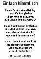 einfach himmlisch
