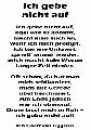 ich geb nicht auf