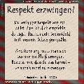 respekt erzwingen